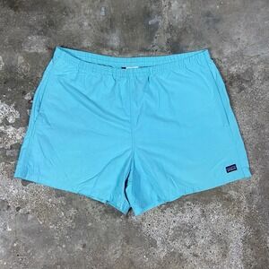 Vintage 90s Patagonia Running Shorts Women's Size 12 Blue Athletic Wear 57029
